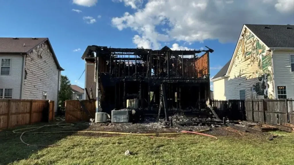 Clarksville Home Fire