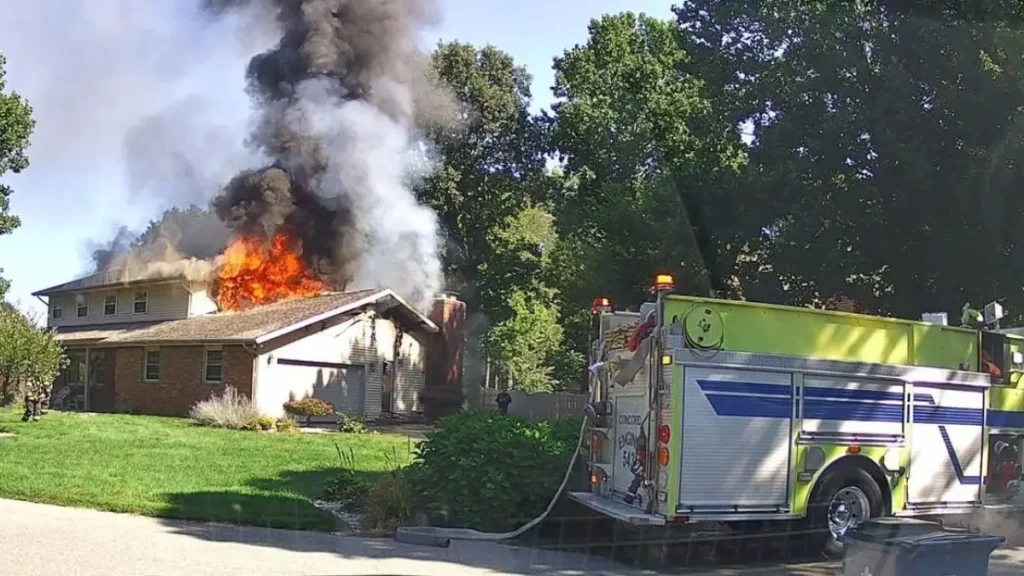 Concord Township House Fire
