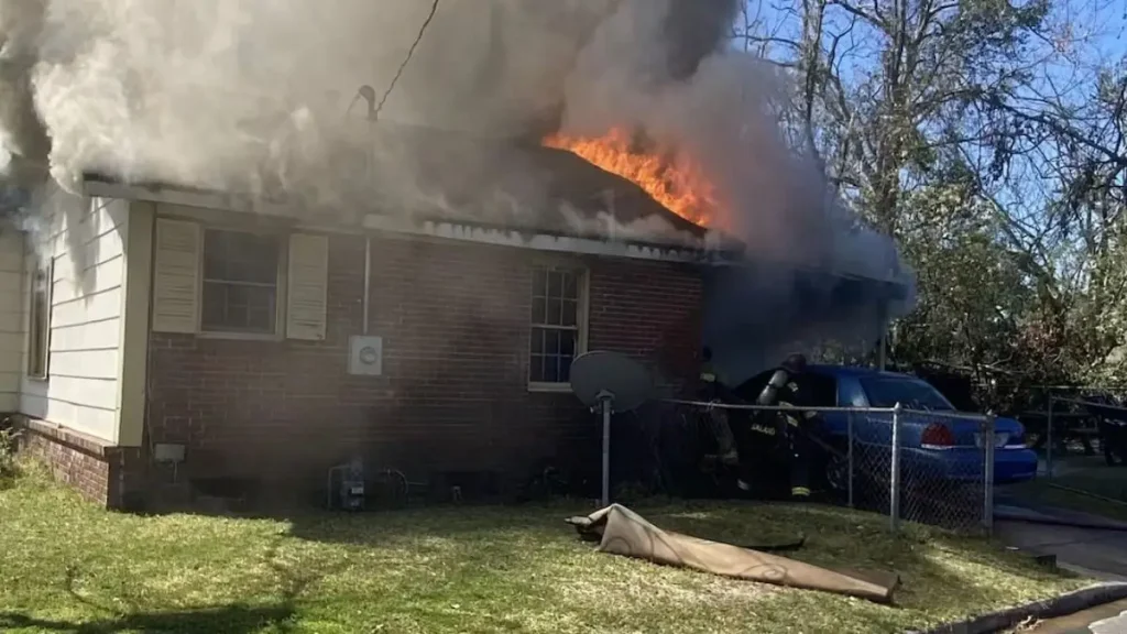 Davis County home fire