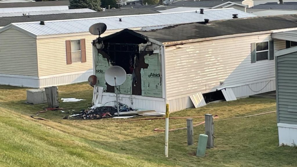 Delaware County Mobile Home Fire