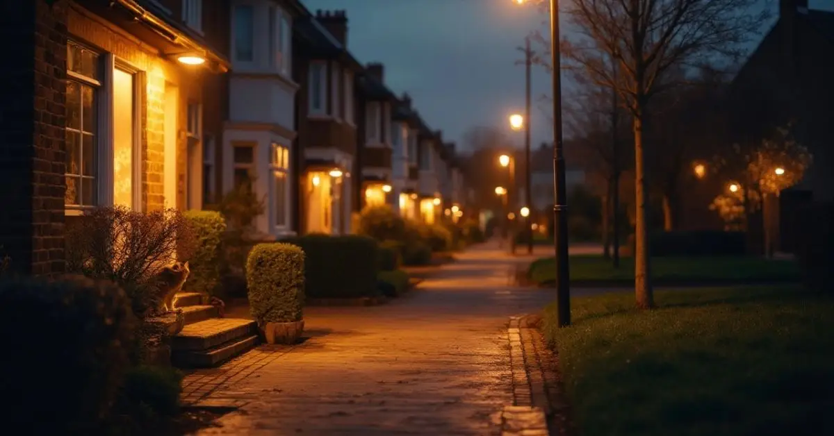 Does porch lighting attract burglars