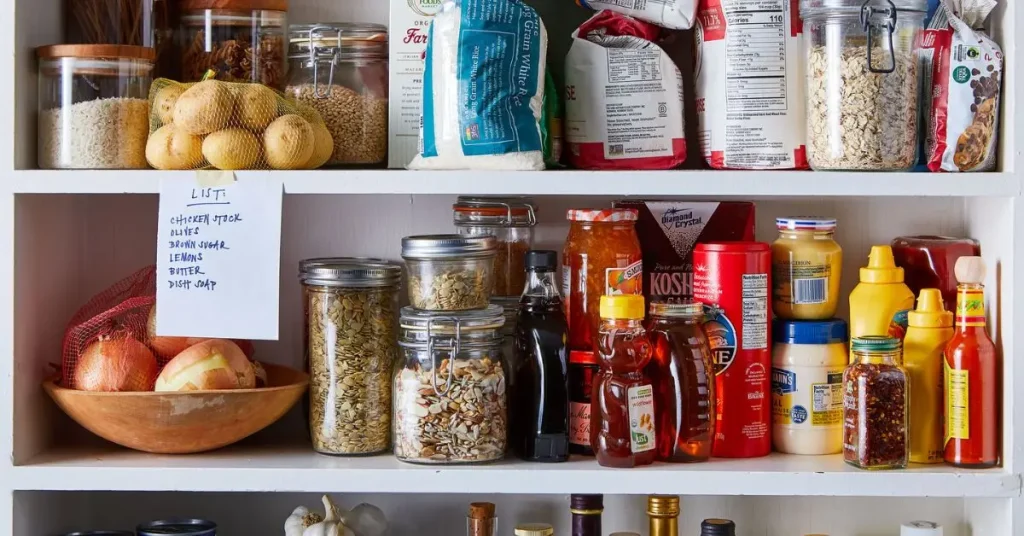 Foods to avoid in pantry