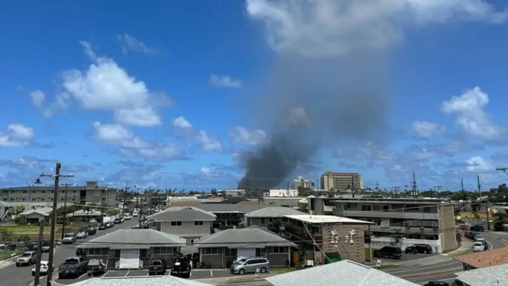 Hawaii Kai Home Fire