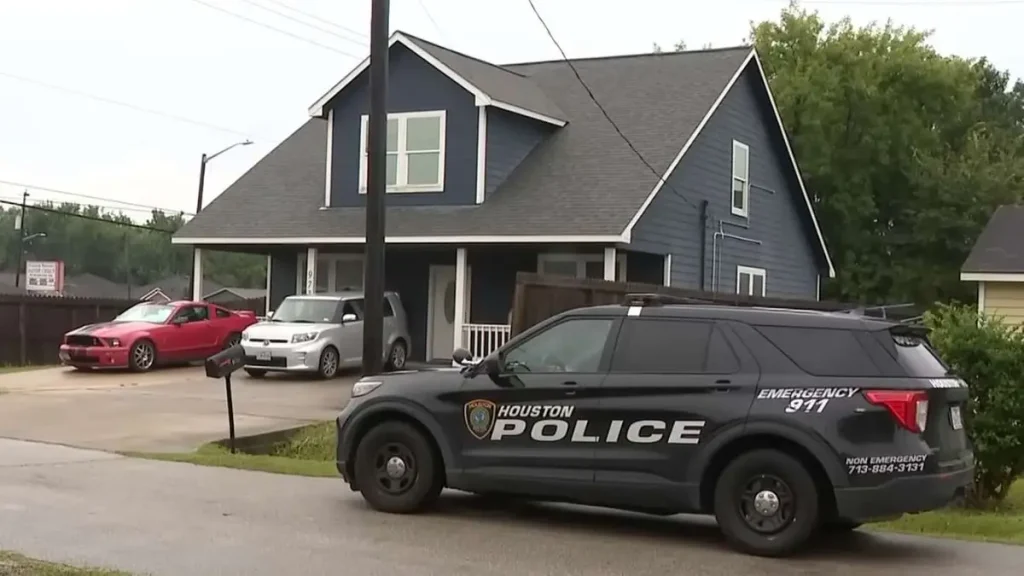 Houston boy shot dead outside home