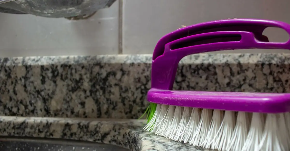 How to clean greasy counters