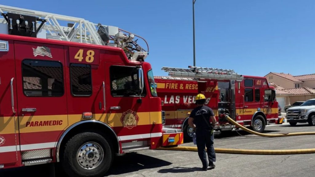 Las Vegas Home Fire