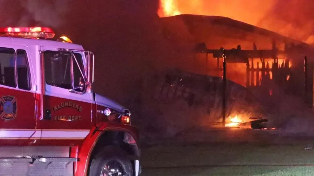 North Carolina Home Fire