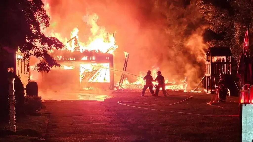 North Reading Home Fire