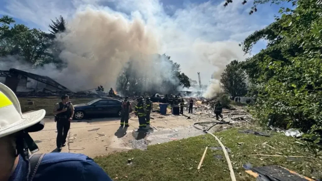 North St. Louis County Home Explosion