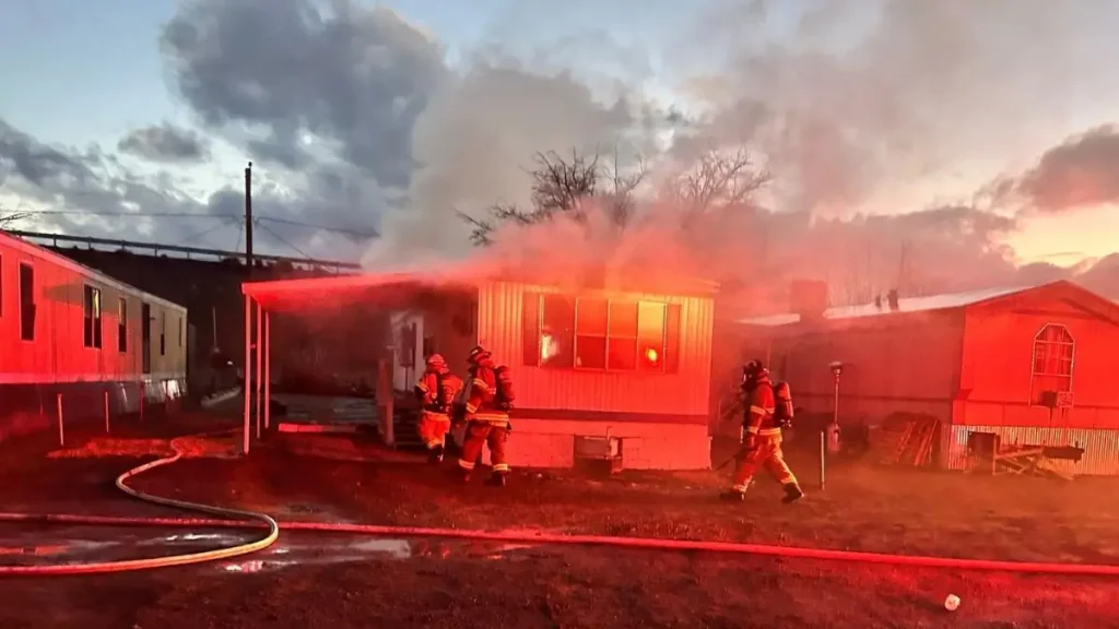 One Dead in Las Cruces Mobile Home Fire