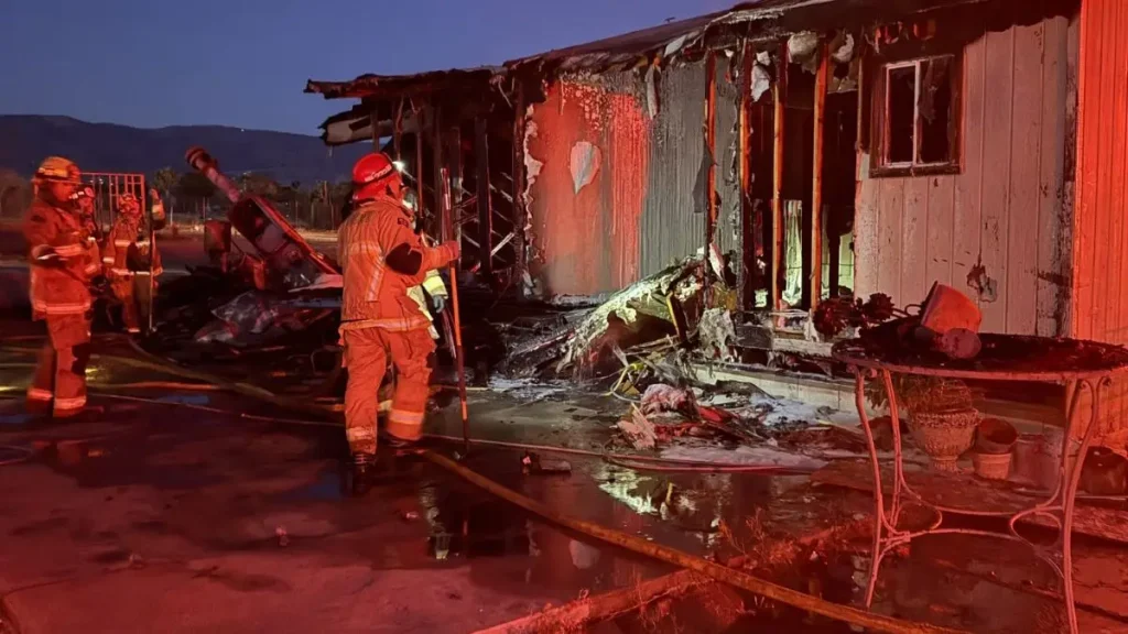 Pinson Mobile Home Fire