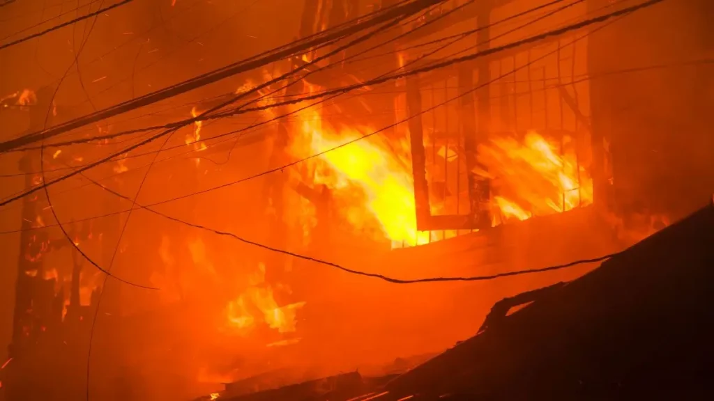 Pueblo Nuevo Home Fire