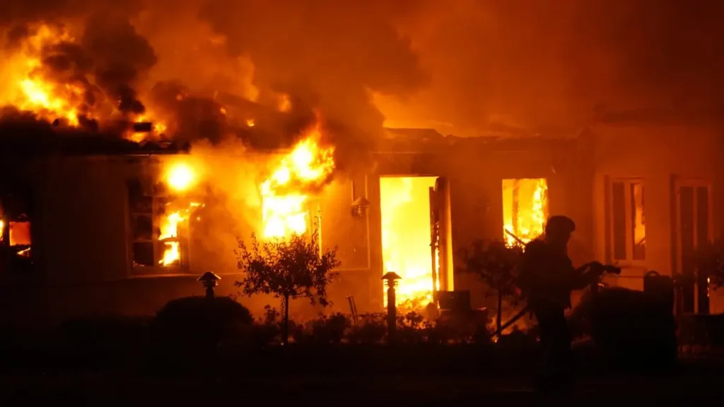 Riverside County Home Fire