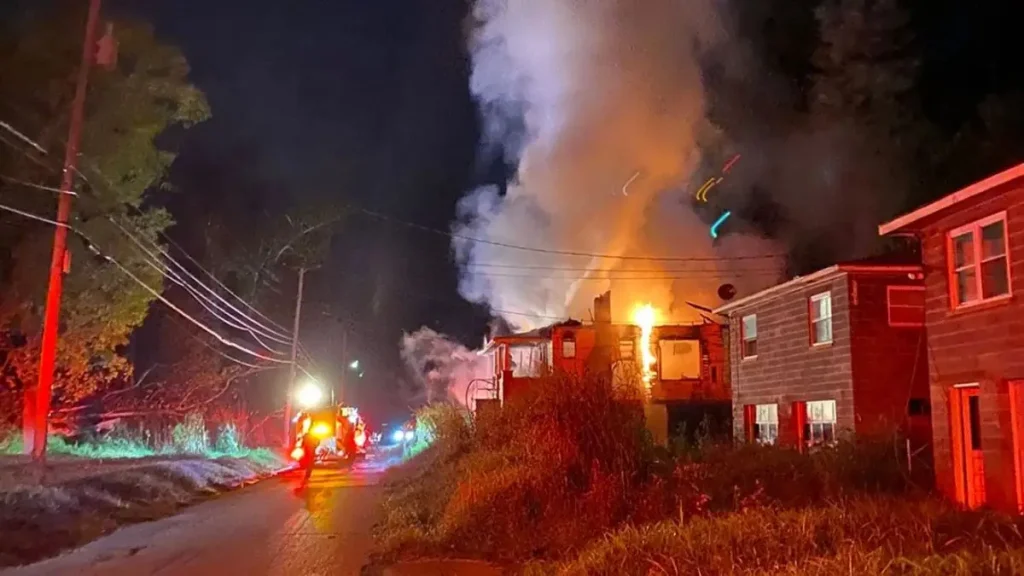 Sissonville Home Fire