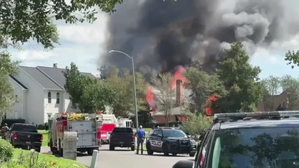 South Lake Charles Home Fire