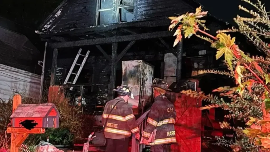 Two died in Cleveland home fire