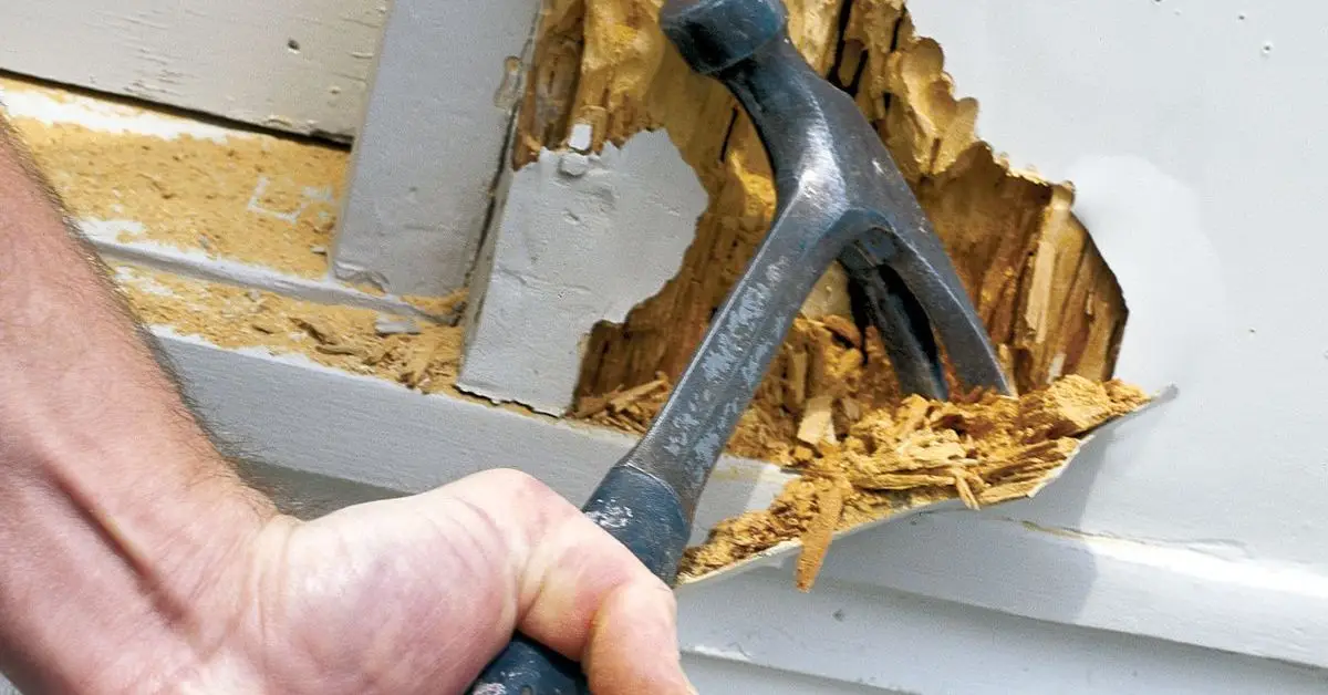 how to repair rotted wood
