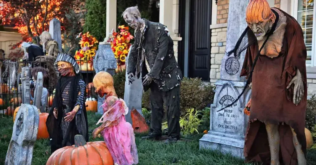 outdoor Halloween decorating mistakes