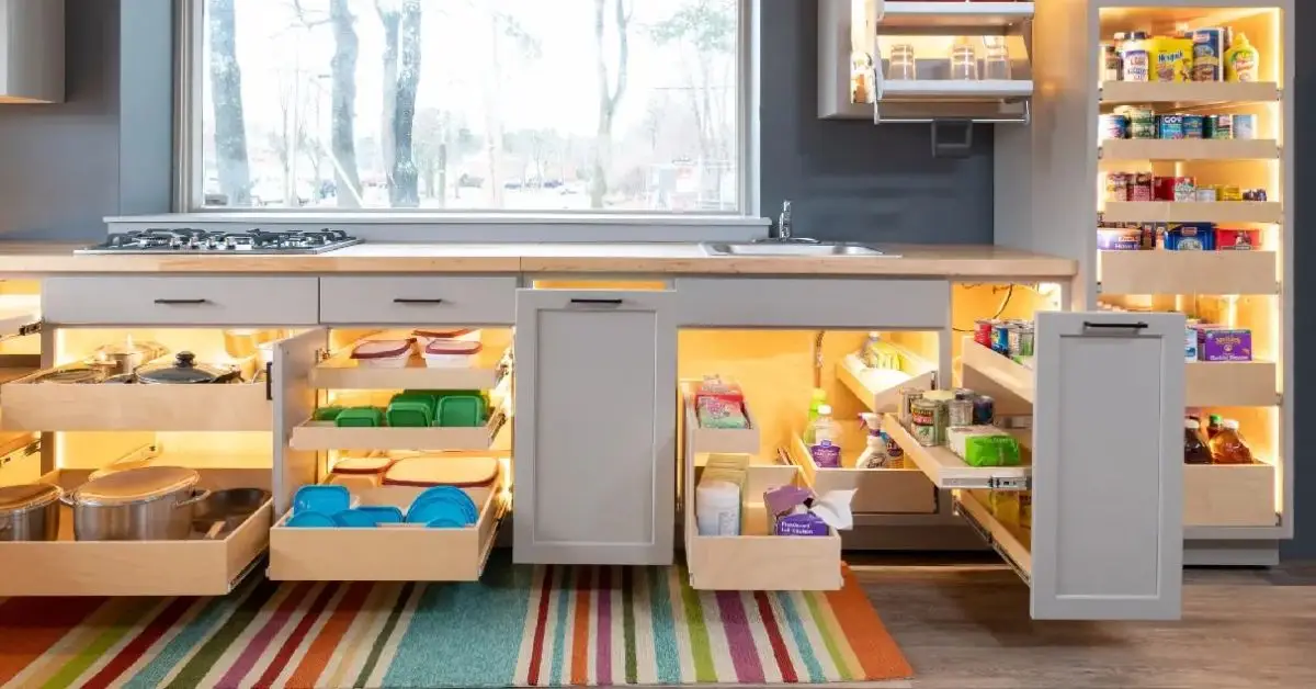 small kitchen pantry hacks