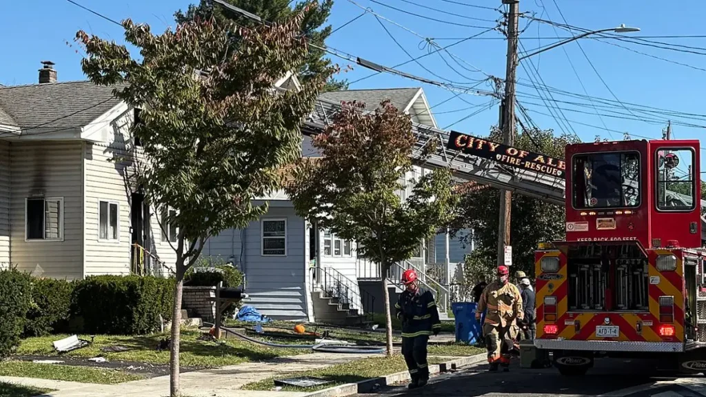 Albany House Fire