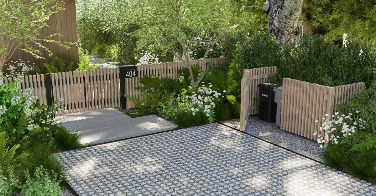 DIY outdoor trash can covers