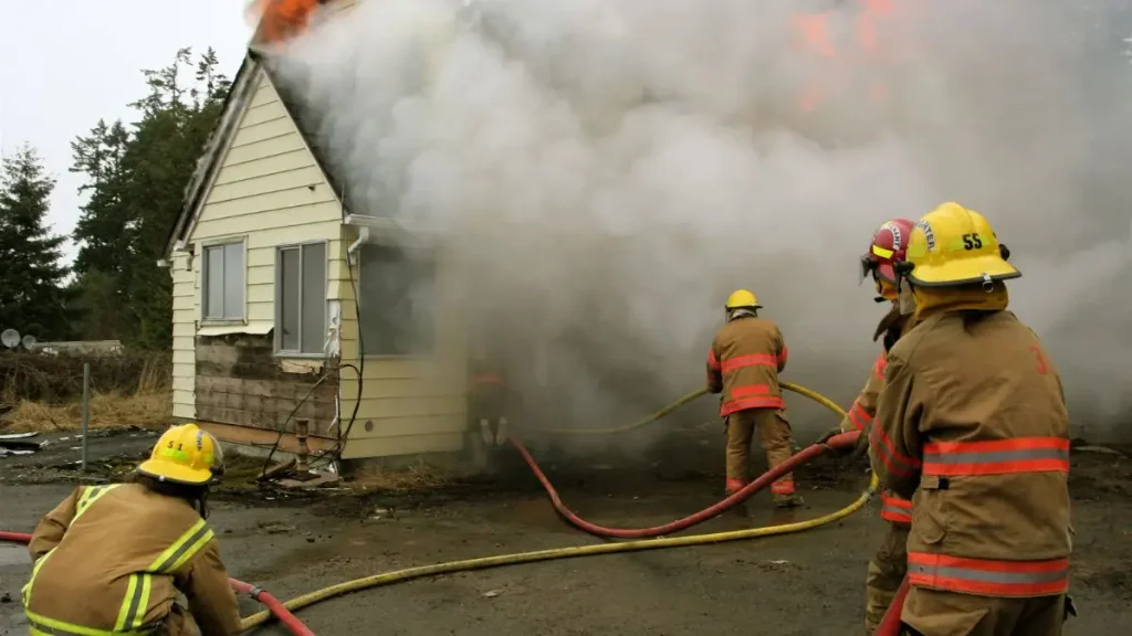 Detroit House Fire