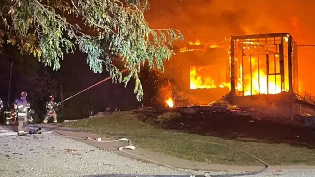 Fairfax House Fire