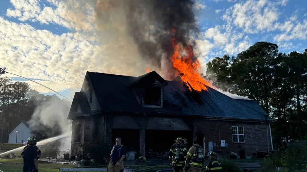 Fayetteville Home Fire