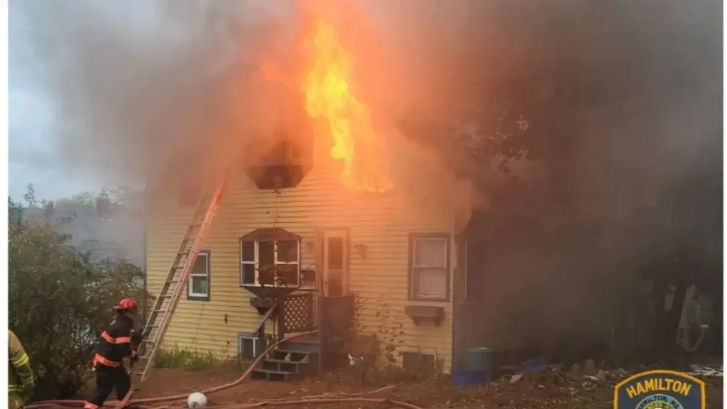 Hamilton Home Fire