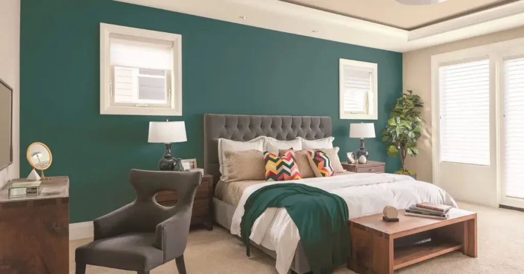 How to choose modern accent wall colors