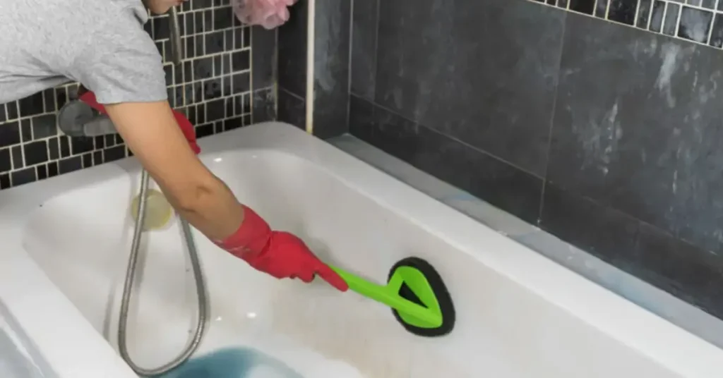 How to deep clean a bathtub