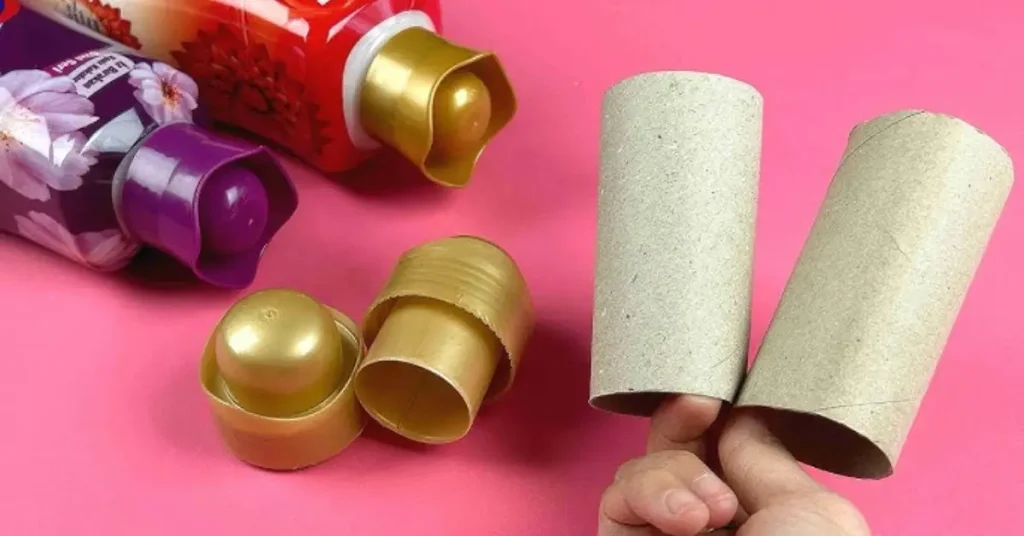 How to repurpose laundry detergent caps at home