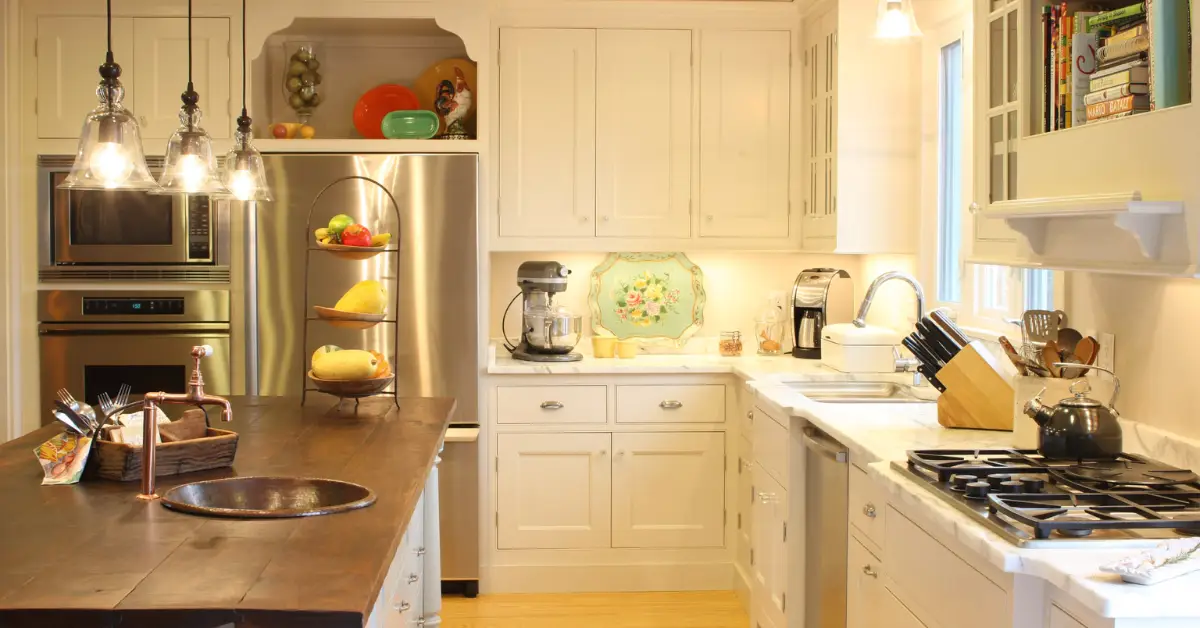 How to use the space above your refrigerator efficiently