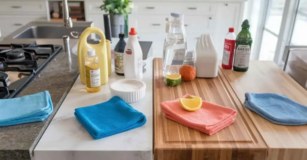 Kitchen Cleaning Shortcuts