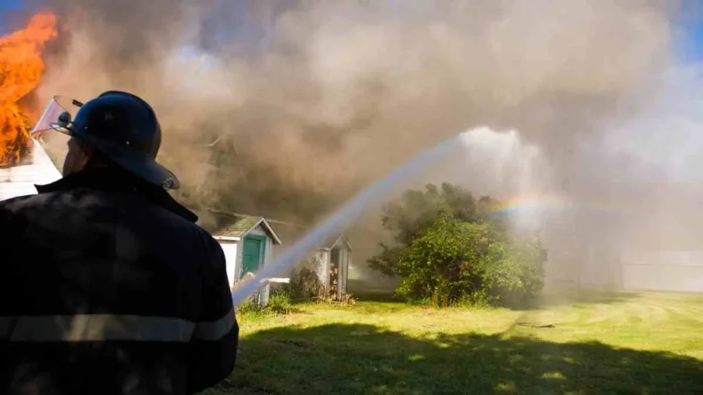 Madison County Home fire