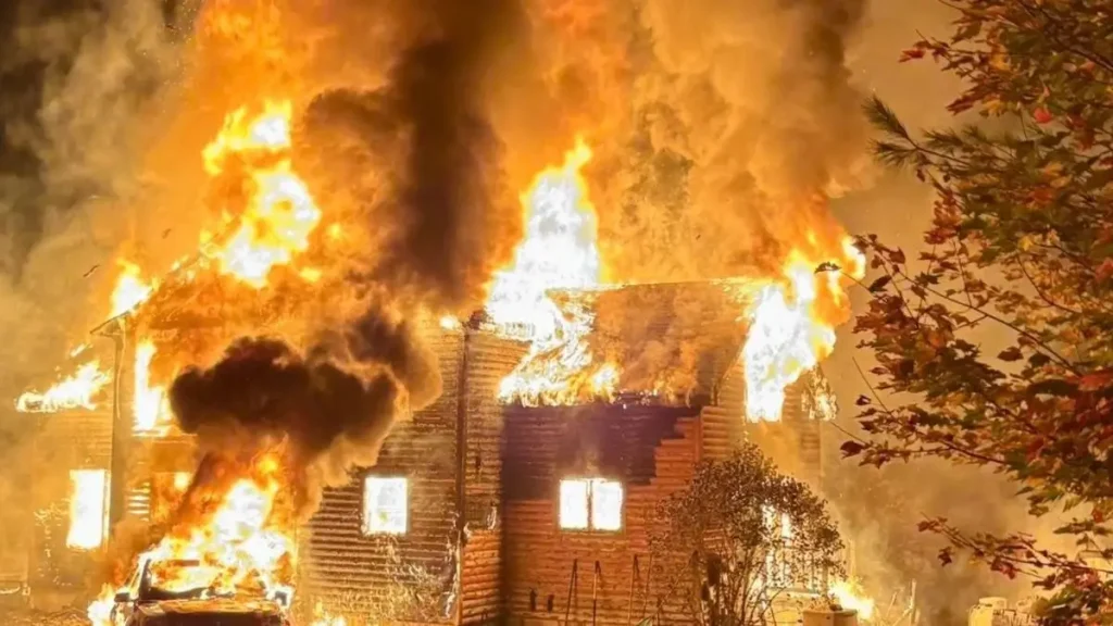 Maine House Fire