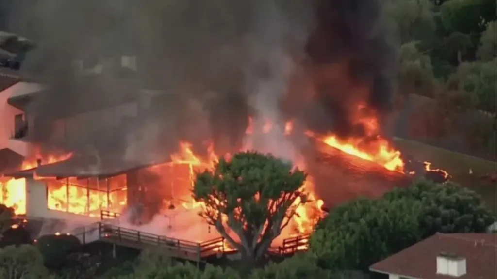 Palos Verdes Home Fire