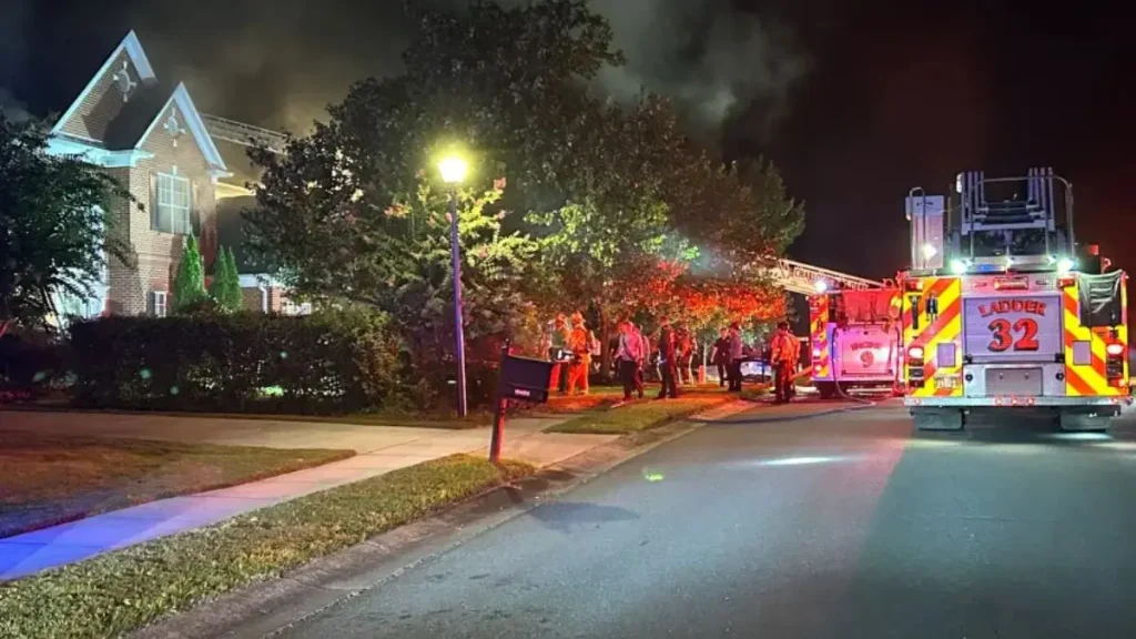 South Charlotte Home Fire