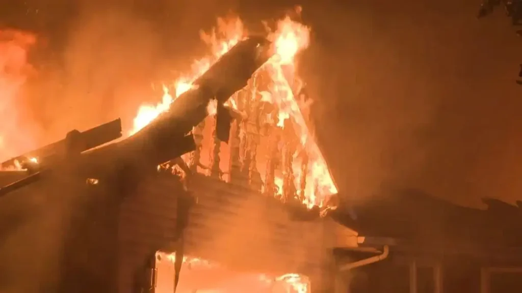 Texas Township Home Fire