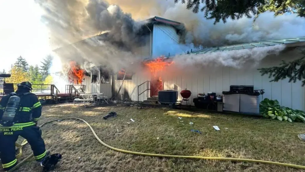 Washington State House Fire