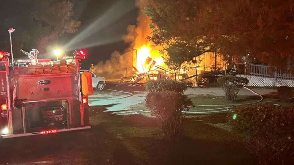 Williamsburg County House Fire