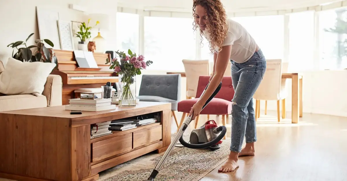 areas to vacuum every week