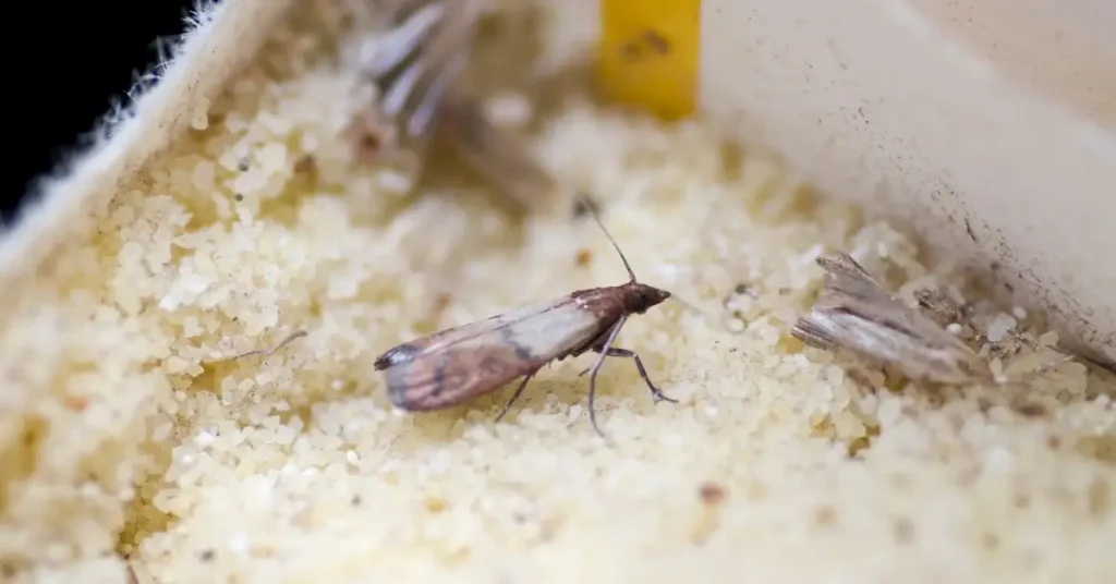 how to get rid of pantry moths