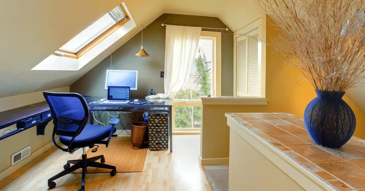 how to make home office more private