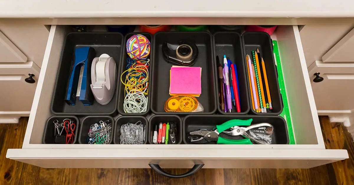 how to organize drawers