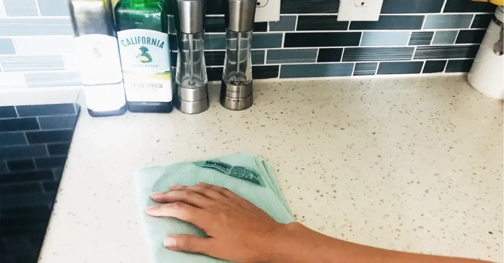 morning routine for a clean house