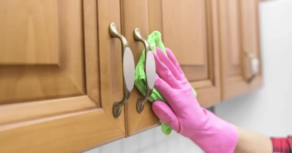 safe wood cabinet cleaning solutions