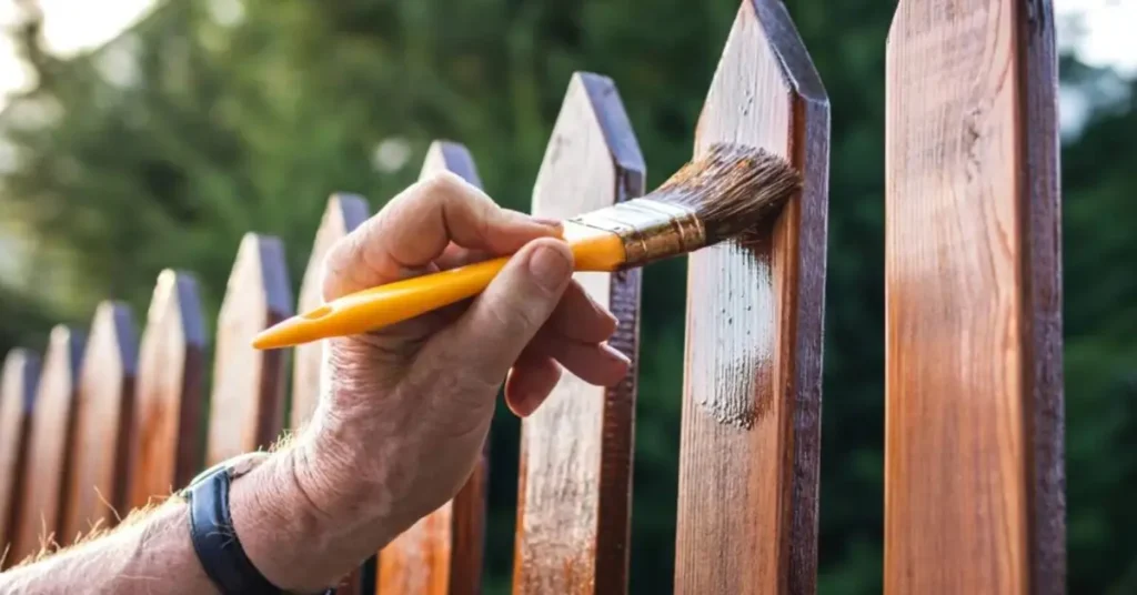 shared fence rules for painting