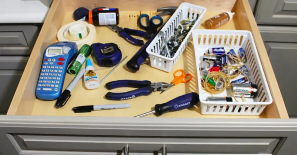 what not to keep in a junk drawer