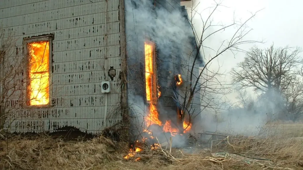 Bloomington Home Fire